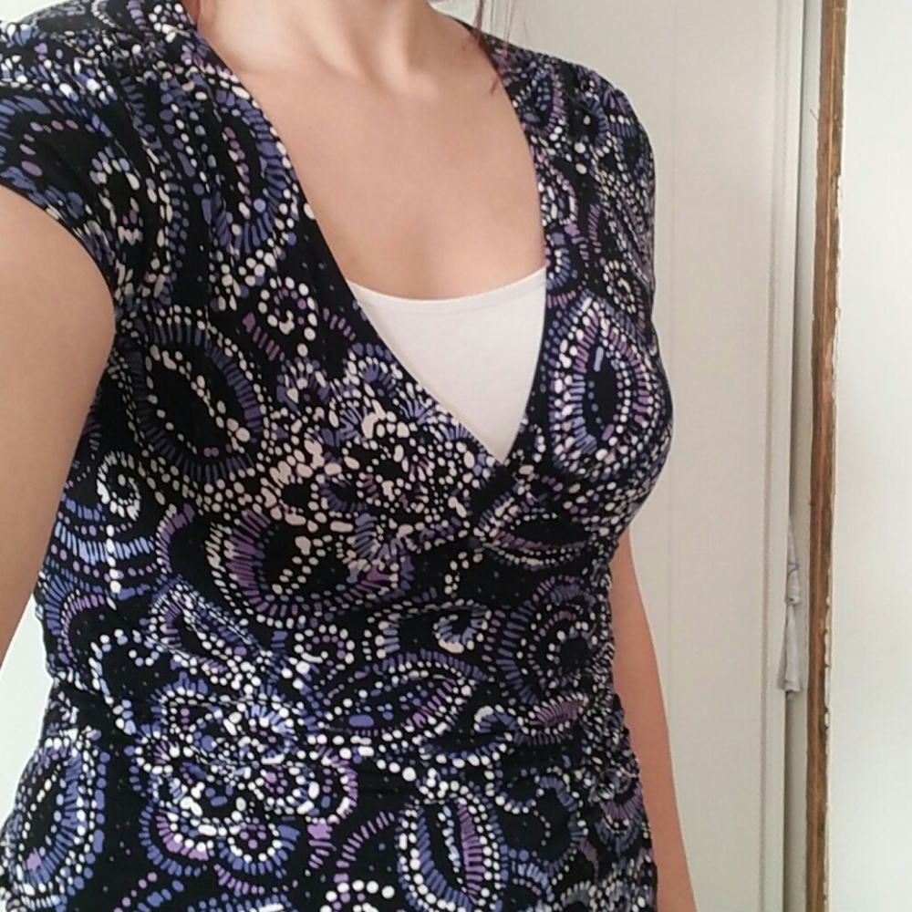 Patterned blouse